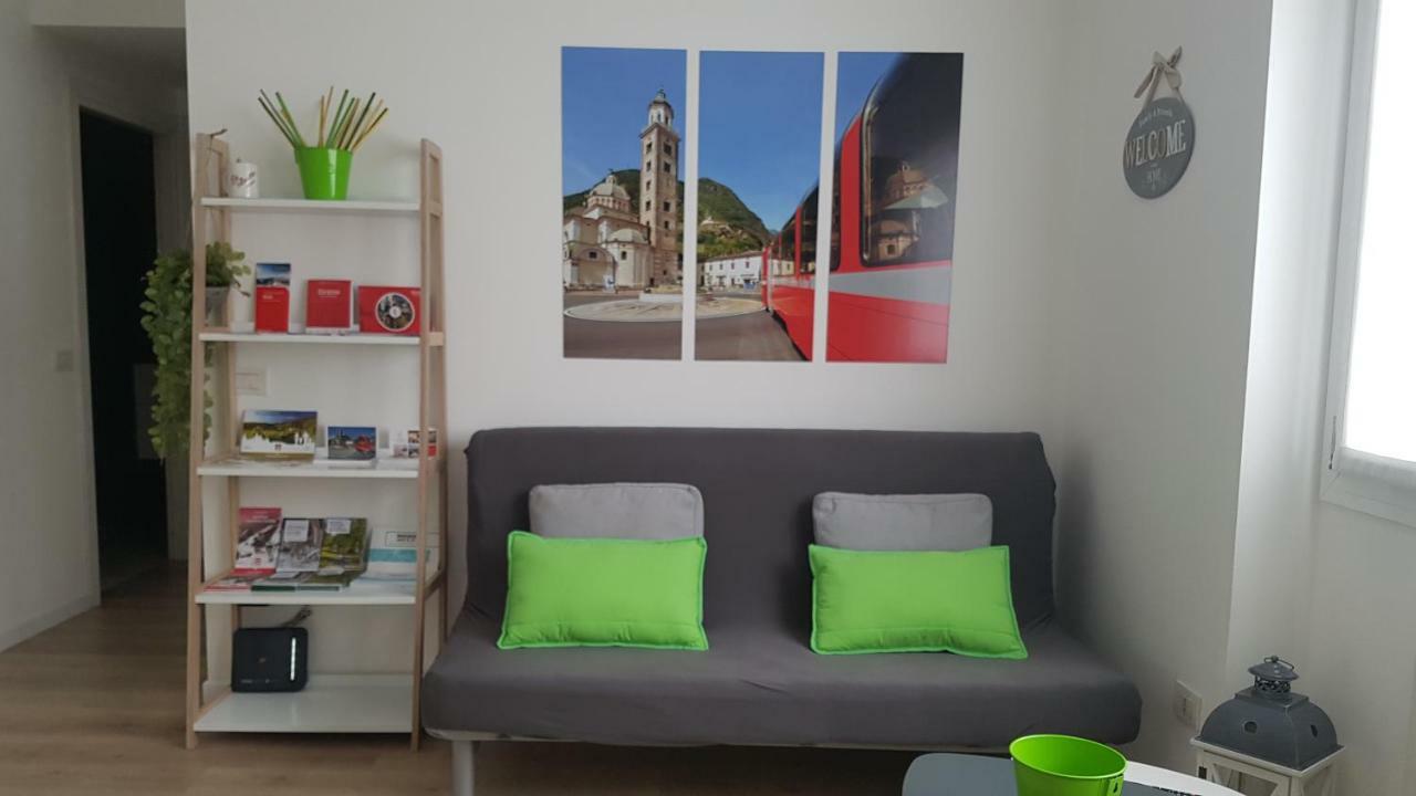 Le Stanze Del Trenino Rosso Apartment Tirano Exterior foto