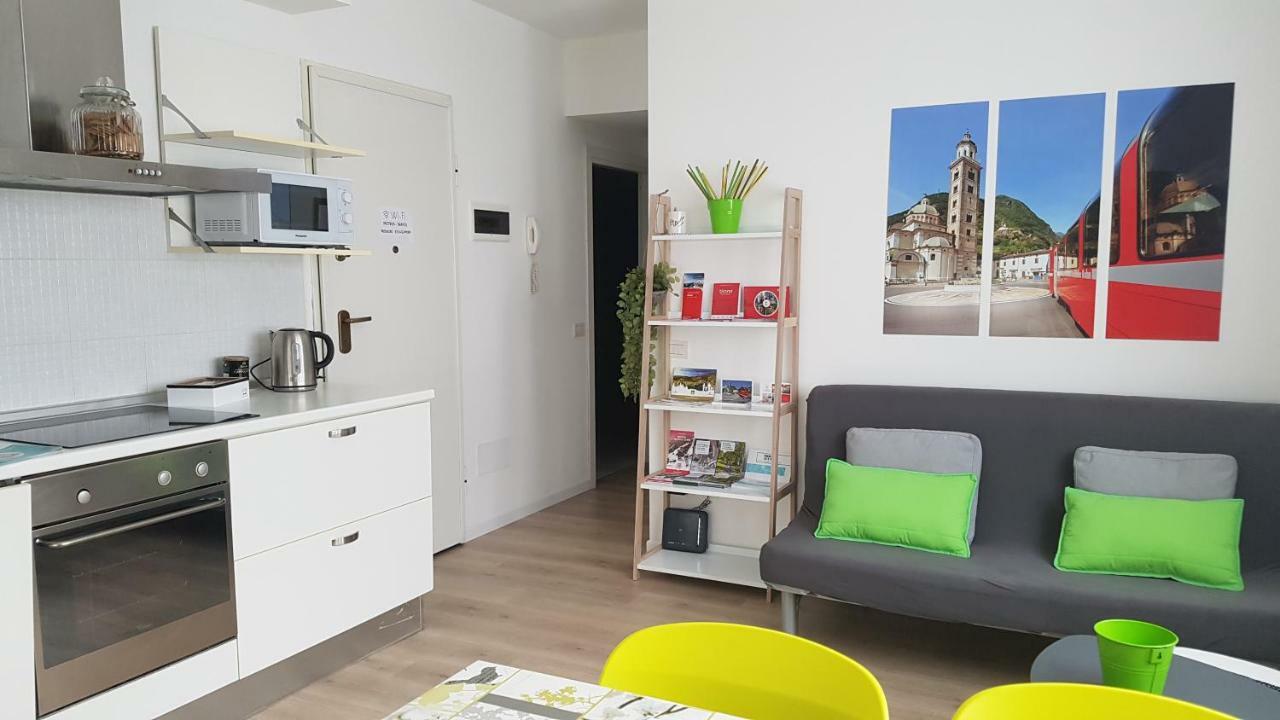 Le Stanze Del Trenino Rosso Apartment Tirano Exterior foto