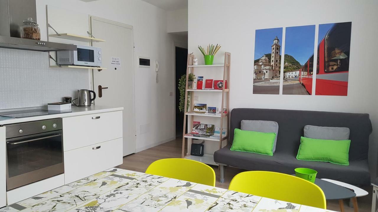 Le Stanze Del Trenino Rosso Apartment Tirano Exterior foto