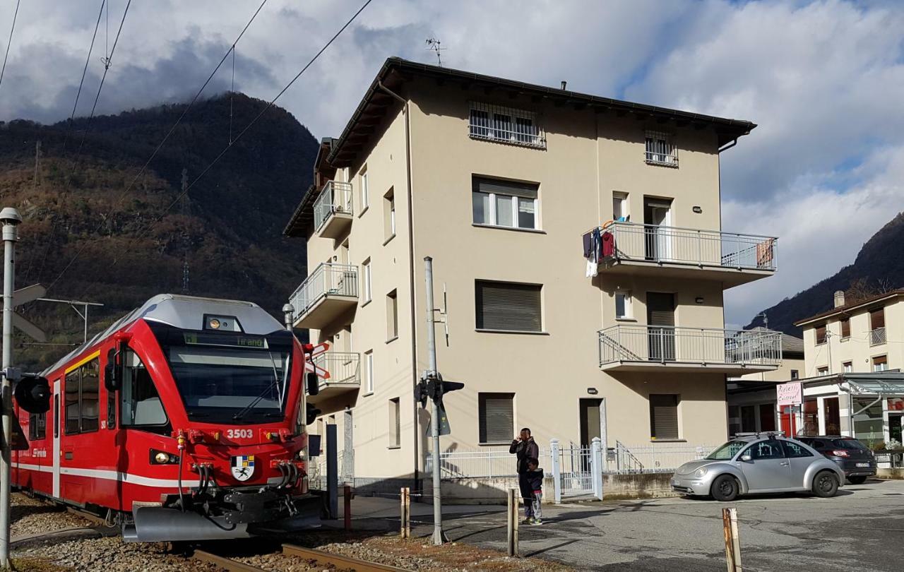Le Stanze Del Trenino Rosso Apartment Tirano Exterior foto